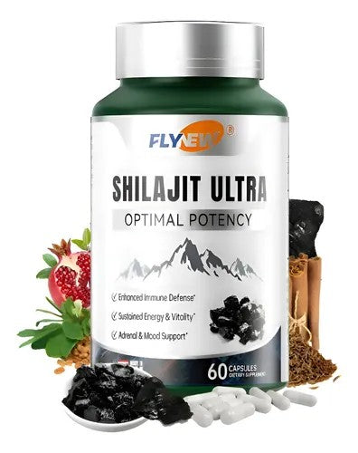 Shilajit Ultra X 60 Cap: Energía, fuerza y vitalidad diaria