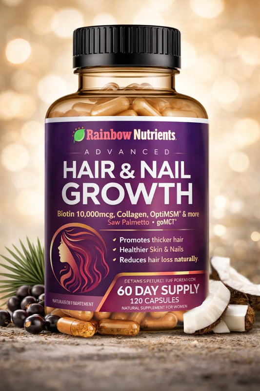 Hair Growth: Cabello y uñas más fuertes, largos y saludables